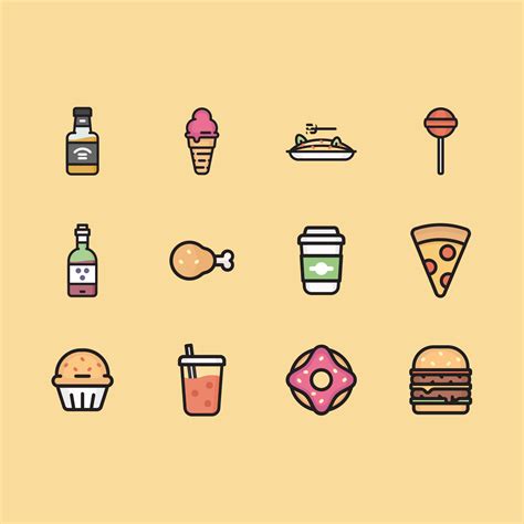 Freebie: Foodie Icons