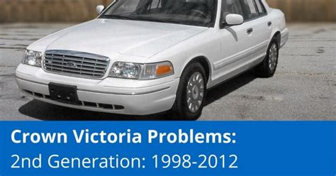 Common Ford Crown Victoria Problems - 2nd Gen (1998-2012) - 1A Auto