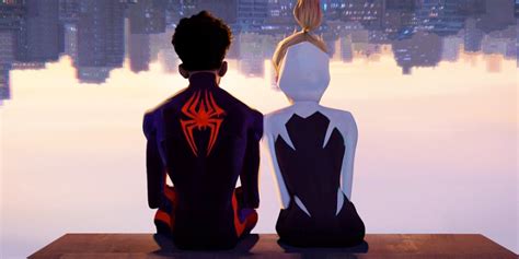 Gwen Stacy Meets Miles Morales' Parents in Across the Spider-Verse Still