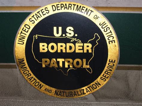 Border Patrol Badge Svg