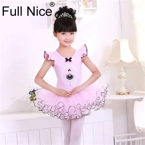 Cotton Ballet Dance Dress Toddler Girls Child Ballet Class Dance Clothes Training Dancewear-in ...