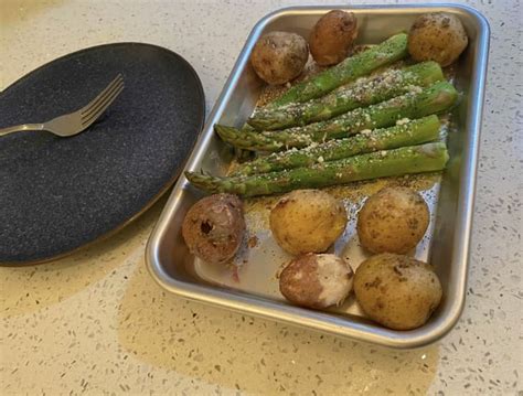 Nordic Ware Sheet Pan Review for Quick Meals and Easy Cleanups | The Kitchn