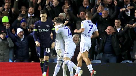 Leeds 2 - 0 Derby - Match Report & Highlights