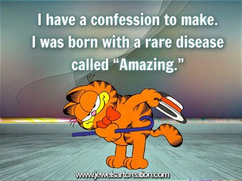 garfield. | Funny cartoon quotes, Cartoon jokes, Garfield cartoon