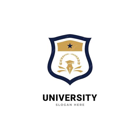 Premium Vector | University and academy vector icons Emblems or shields set for high school ...