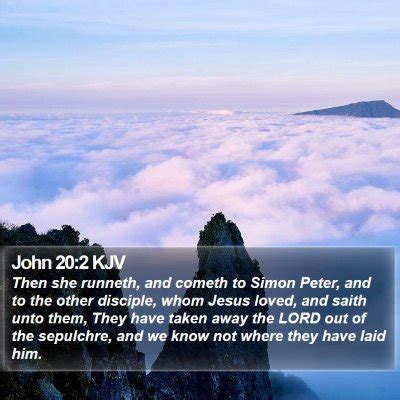 John 20 Scripture Images - John Chapter 20 KJV Bible Verse Pictures