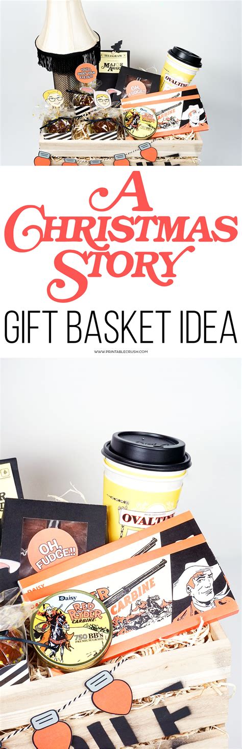 A Christmas Story Gift Basket Idea - Printable Crush