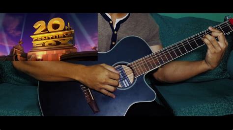 20th Century Fox Intro on Guitar - Fingerstyle Chords - Chordify