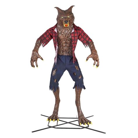 Home Accents Holiday 9.5 ft Animated Immortal Werewolf Halloween ...