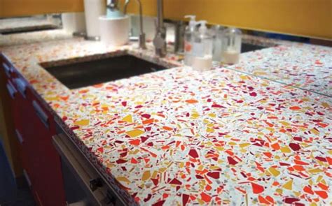 Pros and Cons of Recycled Glass Countertops · The Wow Decor