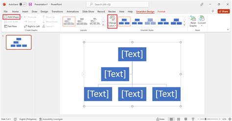 Microsoft Powerpoint Org Chart Template