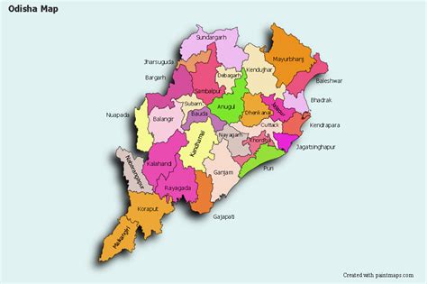 Cultural Map Of Odisha