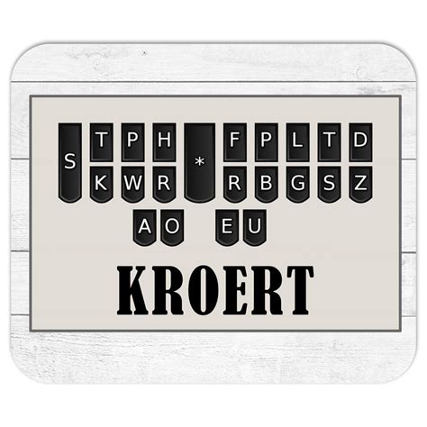 Kroert Steno Keyboard Court Reporter Mousepads - Etsy