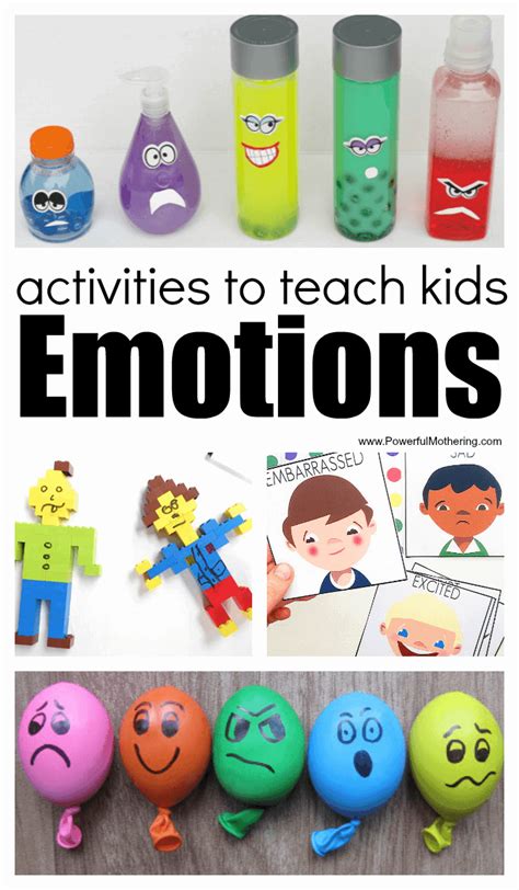 30 Activities and FREE Printables that Teach Emotions for Kids