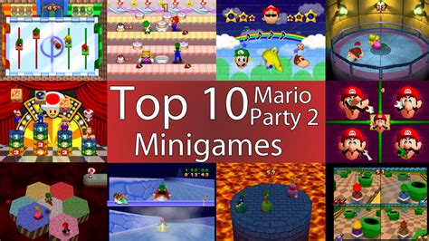 Top 10 Mario Party 2 Mini-Games - Mario Party Legacy