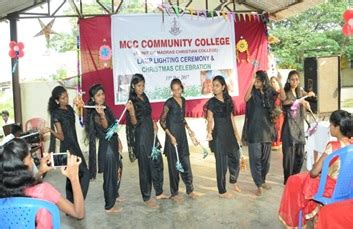 MCC Community College, West Tambaram - Welcome to MCC