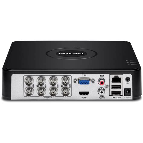 8-Channel HD CCTV DVR Surveillance Kit - Surveillance DVR - TRENDnet TV-DVR208K