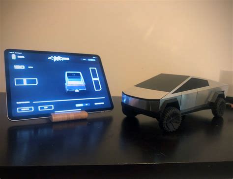 First Look at CyberMini, a Remote-Controlled Tesla Cybertruck Scale Model - TechEBlog