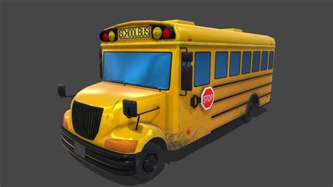 Schoolbus 3D models - Sketchfab