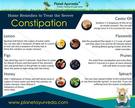 Home Remedies For Constipation / 25 home remedies for constipation in ...