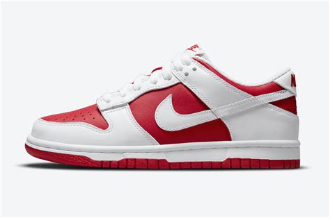 Nike Dunk Low Championship Red DD1391-600 Release Date - SBD