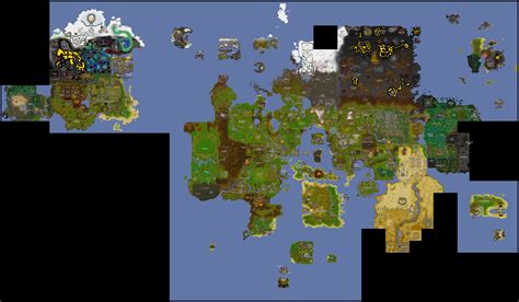 World Map - Old School RuneScape