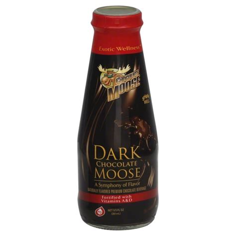 Chocolate Moose Chocolate Beverage, Premium, Dark (9.5 oz) - Instacart