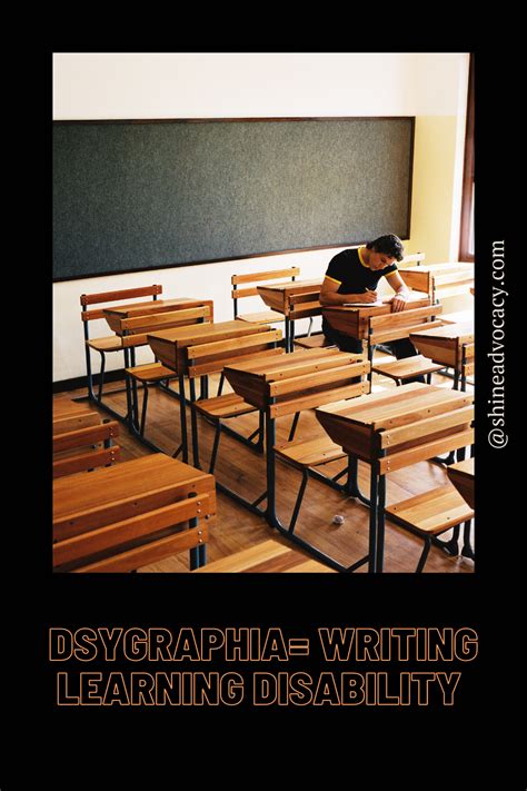 Dysgraphia is learning disability that impairs handwriting & causes difficulty for students to ...