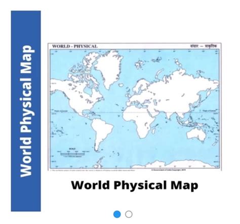 Small World Physical Map Practice Sheets (Pack of 10)