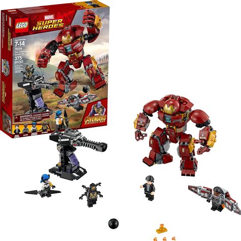 LEGO Marvel Super Heroes Avengers: Infinity War The Hulkbuster Smash-Up 76104 Building Kit (375 ...