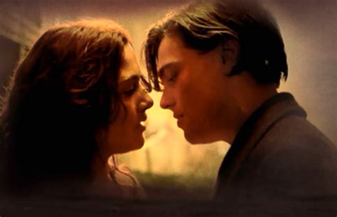 Titanic Jack And Rose Kissing In The Car