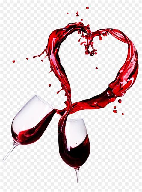 Wine Glasses Heart Cheer, HD Png Download - 1327x1600(#113188) - PngFind