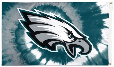 Officially licensed Philadelphia Eagles 3x5 tie dyed flag. The Eagles ...