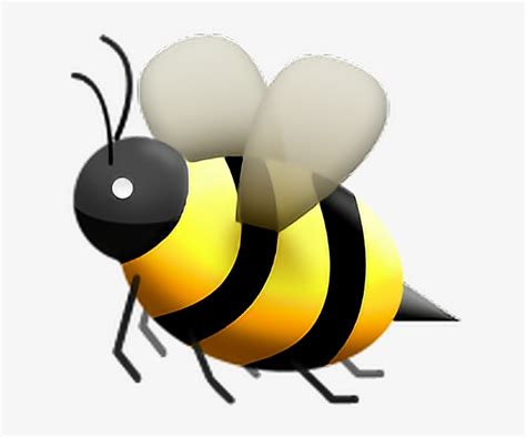 Emoji Iphoneemoji Emojis Beeemoji - Emojis Bee - Free Transparent PNG Download - PNGkey