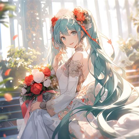 Hatsune Miku Wedding Day by SARCHAINNE on DeviantArt