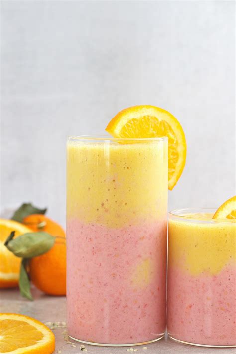 Immune Boosting Orange Raspberry Smoothie Smoothie Prep, Raspberry ...