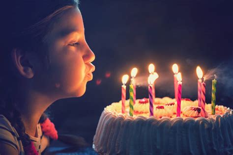 Blowing Candle Birthday Stock Photos, Pictures & Royalty-Free Images - iStock