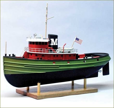 Carol Moran Harbour Tug 1:72 Scale RC Ready Model Boat Kit 1250 | Hobbies