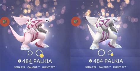 Shiny Or Non Shiny Palkia | Pokémon Amino