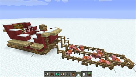 Santa's Sleigh in Minecraft by ninsplendido on DeviantArt