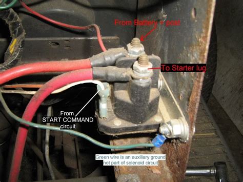 Lawn Mower 3 Pole Starter Solenoid Wiring Diagram