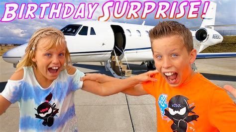 Paxton and Payton Twin Birthday SURPRISE!! - YouTube