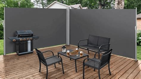 Retractable Fence for Side Awning & Privacy Screen Reviews & Buying ...