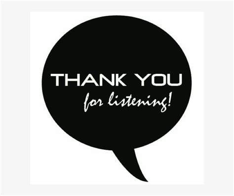 Thank You For Listening Logo