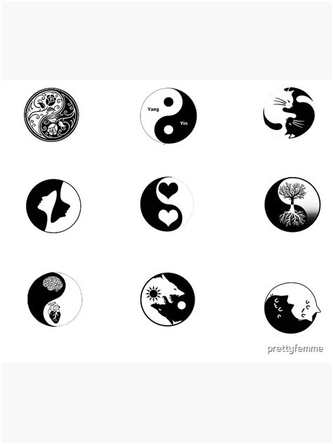 "yin yang meaning love " Poster for Sale by prettyfemme | Redbubble