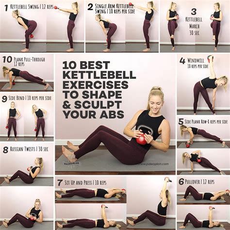 10 best kettlebell exercises to shape sculpt your abs – Artofit