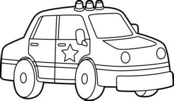 Coloring Book Pages Police Car Best Free - Coloring Pages Printable