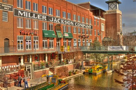 Bricktown canal | A winter view of the canal in OKC's Brickt… | Flickr