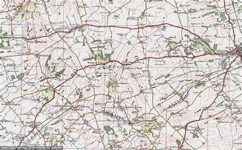 Old Maps of Lincolnshire Wolds, Lincolnshire - Francis Frith