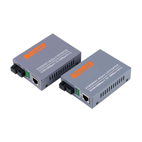 Gigabit Fiber Optic Media Converter Pair HTB-GS-03, 54% OFF